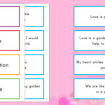 Valentine S Day Figurative Language Sorting Cards Valentine S Day USA