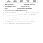 Vocab To Kill A Mockingbird Fill In The Blank Sentences Worksheet