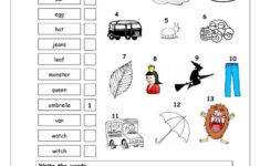 Vocabulary Matching Worksheet Elementary 1 7 Worksheet Free ESL
