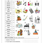 Vocabulary Matching Worksheet SCHOOL School Worksheets Vocabulary