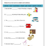Vocabulary Online Exercise For Grade 2