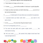Ways To Say I Think Worksheet