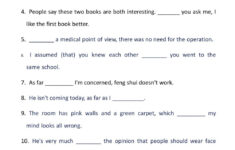 Ways To Say I Think Worksheet