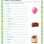 What S The Matter Printable Science Worksheet For 3rd Grade