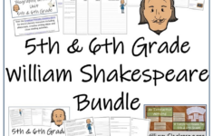 William Shakespeare 5th 6th Grade Close Read Biography Writing