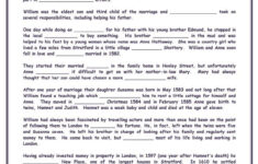 WILLIAM SHAKESPEARE Worksheet Free ESL Printable Worksheets Made By