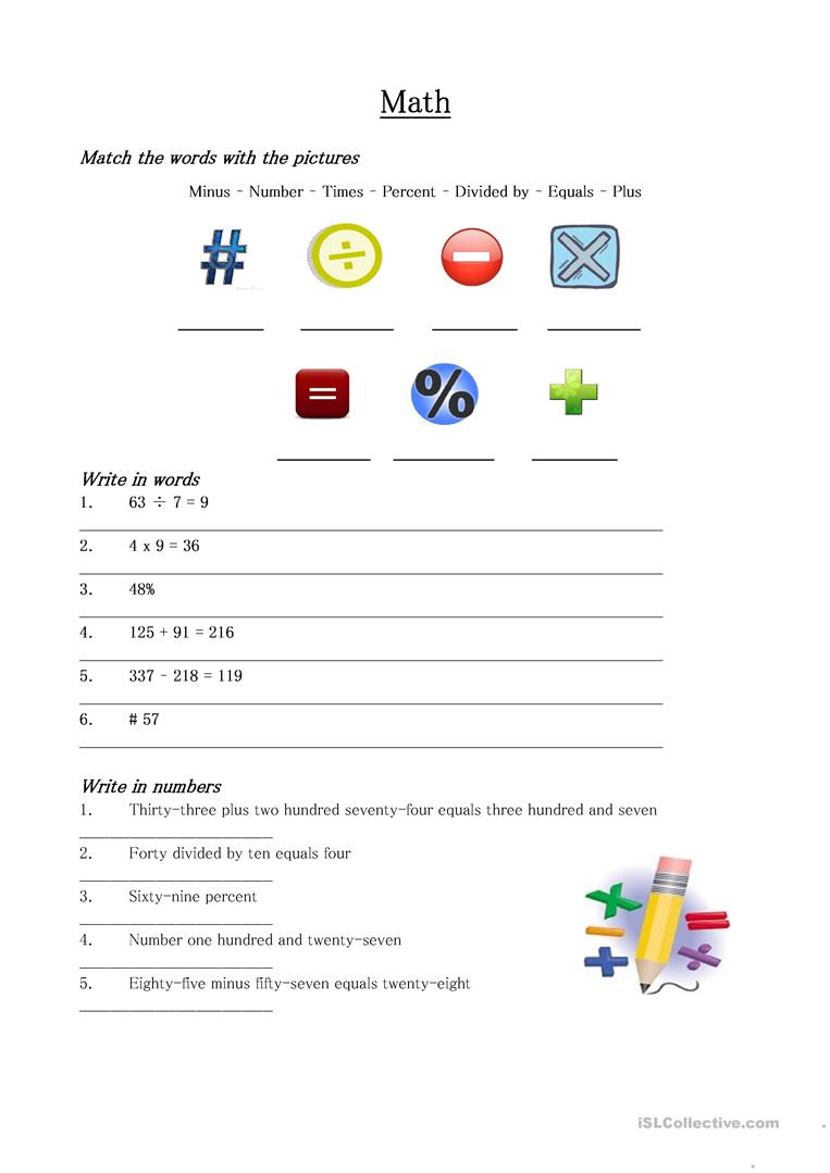 Worksheet Math Vocabulary Worksheets Grass Fedjp Worksheet Study Site