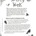 Worksheet Sensory Words Worksheet Grass Fedjp Worksheet Study Site