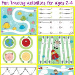 Worksheets For Toddlers Age 2 As Well As Pre Writing Tracing Pack For